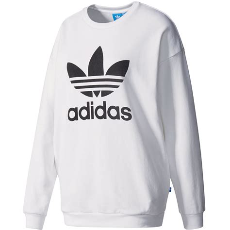 Weiße adidas Pullover online kaufen 